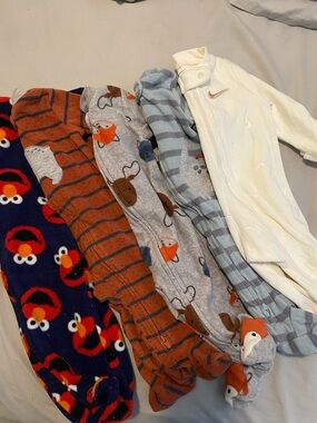 Baby fleece pyjamas lot